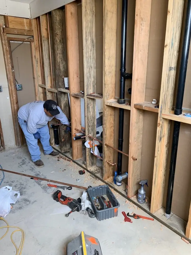 Commercial rough-in plumbing for Gas Line Repair in Bartow